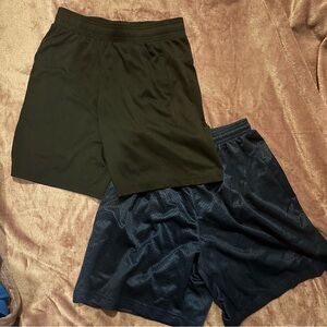 Bogo bundle deal! Lot 2 pack basketball shorts, navy black athletic sportswear